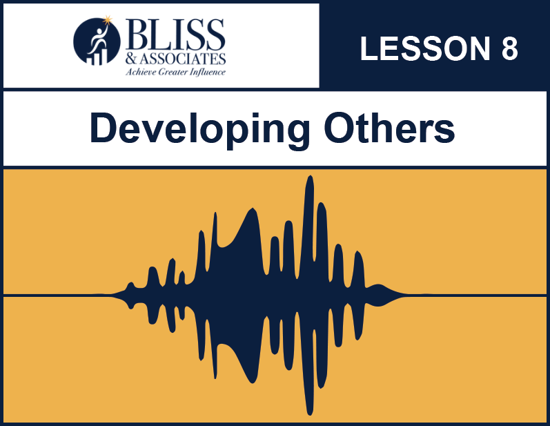 Developing Others Lesson 8